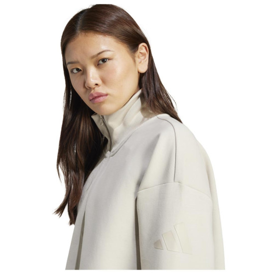 Adidas Γυναικείο φούτερ All SZN Soft Lux 1/4-Zip Sweatshirt